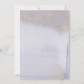 Hochzeitspause Rette unser neues Datum Einladung (Rückseite)