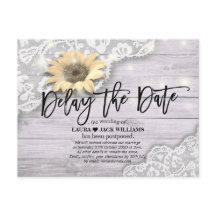 Hochzeitspause Verspätung des Datums Sonnenblume