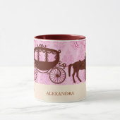 Hochzeitspferd und Beförderung - Benutzerdefiniert Tasse (Zentrum)