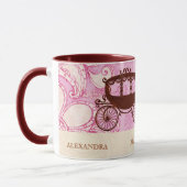 Hochzeitspferd und Beförderung - Benutzerdefiniert Tasse (Links)