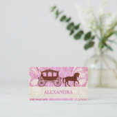 Hochzeitspferd und Beförderung - Benutzerdefiniert Visitenkarte (Stehend Vorderseite)