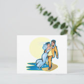 Hochzeitsplan 44 postkarte (Stehend Vorderseite)