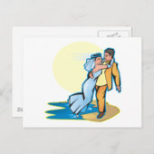 Hochzeitsplan 44 postkarte (Vorne/Hinten)