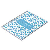 Hochzeitspläne für Blaue Liebe Notizblock (Linke Seite)