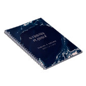 Hochzeitsplaner aus Marmor Notizblock (Rechte Seite)