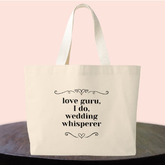 Hochzeitsplaner Business Tote Bag Jumbo Stoffbeutel