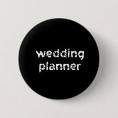 Hochzeitsplaner Button (Vorderseite)