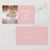 Hochzeitsplaner, Catering, Verpflegung, Visitenkarte (Vorne/Hinten)