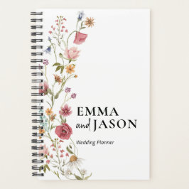 Hochzeitsplaner, floraler Elegant Hochzeit Planer