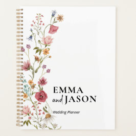 Hochzeitsplaner, floraler Elegant Hochzeit Planer