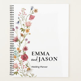 Hochzeitsplaner, floraler Elegant Hochzeit Planer