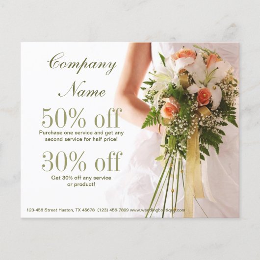 Hochzeitsplaner Flyer (Vorne)