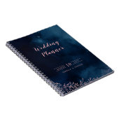 Hochzeitsplaner für die Rustikale Hochzeitskalligr Notizblock (Rechte Seite)