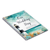 Hochzeitsplaner für Nautical Lighthouse Notizblock (Rechte Seite)