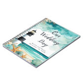 Hochzeitsplaner für Nautical Lighthouse Notizblock (Linke Seite)