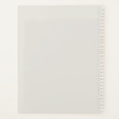 Hochzeitsplaner für niedliche Fotos Planer (Rückseite)