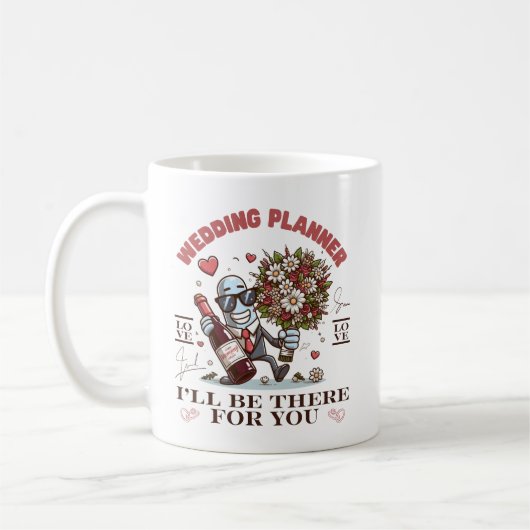 Hochzeitsplaner Kaffeetasse (Links)