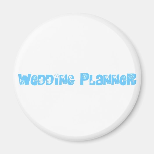 Hochzeitsplaner Magnet (Vorne)