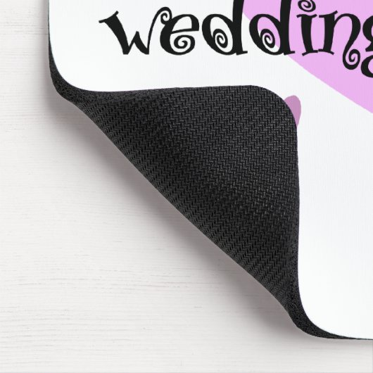 Hochzeitsplaner Mousepad (Ecke)