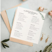 Hochzeitsplaner Notizblock