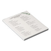 Hochzeitsplaner Notizblock (angewinkelt)