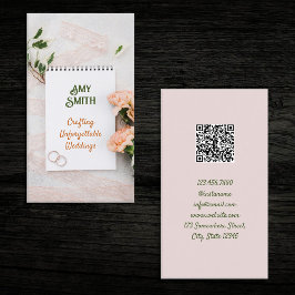 Hochzeitsplaner QR Business Card Visitenkarte