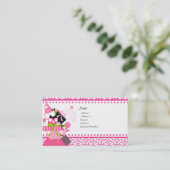 Hochzeitsplaner Visitenkarte (Stehend Vorderseite)