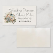 Hochzeitsplaner Visitenkarte (Vorne/Hinten)