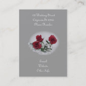 Hochzeitsplaner Visitenkarte (Rückseite)