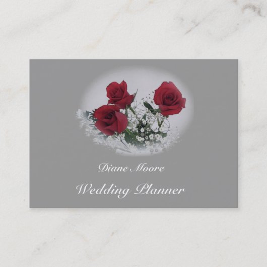 Hochzeitsplaner Visitenkarte (Vorderseite)