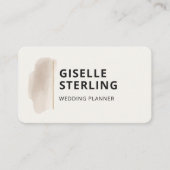 Hochzeitsplaner  visitenkarte (Vorderseite)