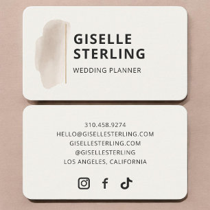 Hochzeitsplaner  visitenkarte