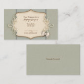 Hochzeitsplaner Visitenkarte (Vorne/Hinten)