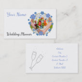 Hochzeitsplaner Visitenkarte (Vorne/Hinten)
