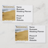Hochzeitsplaner Visitenkarte (Vorne/Hinten)