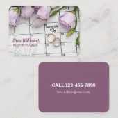 Hochzeitsplaner Visitenkarte (Vorne/Hinten)