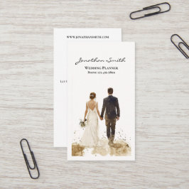 Hochzeitsplaner-Visitenkarte Visitenkarte
