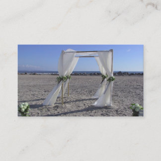 Hochzeitsplaner-Visitenkarte Visitenkarte
