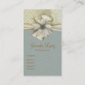 Hochzeitsplaner ~ Visitenkarten Visitenkarte (Rückseite)