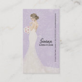 Hochzeitsplaner wählen Hintergrundfarbe Visitenkarte (Vorderseite)