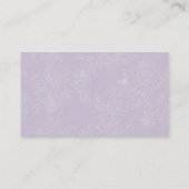 Hochzeitsplaner wählen Hintergrundfarbe Visitenkarte (Rückseite)