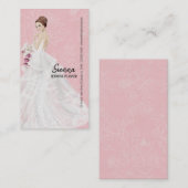 Hochzeitsplaner wählen Hintergrundfarbe Visitenkarte (Vorne/Hinten)