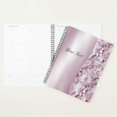 Hochzeitsplanerin mit rosa Blumenmuster Planer (Anzeige)