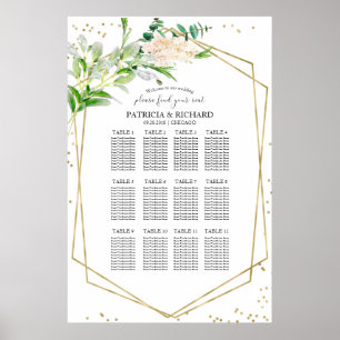 Hochzeitsplanung Elegante Landschaft Poster