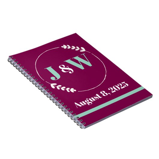 Hochzeitsplanung oder Postveranstaltung Notizblock (Rechte Seite)