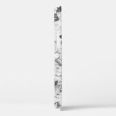 Hochzeitsplanung Romantisches Schwarz-Weiß-Geschäf Case-Mate iPhone Hülle (Rückseite / Rechts)