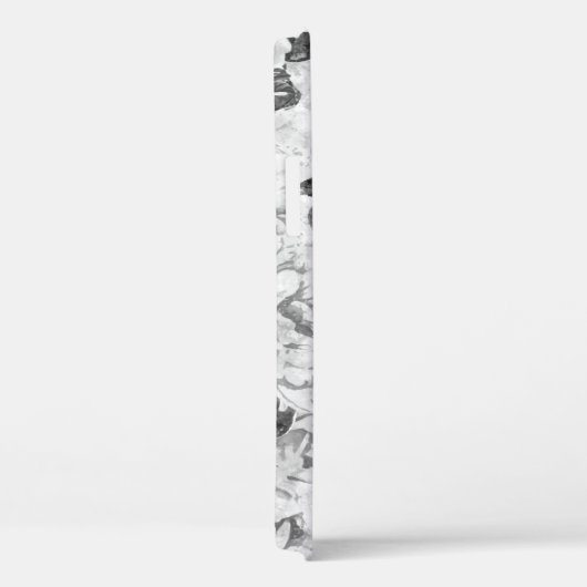 Hochzeitsplanung Romantisches Schwarz-Weiß-Geschäf Case-Mate iPhone Hülle (Rückseite / Rechts)