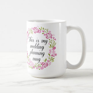 Hochzeitsplanungs-Kaffee-Tasse Kaffeetasse