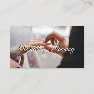 Hochzeitsplanungs Visitenkarte