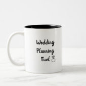 Hochzeitsplanungsmittel Zweifarbige Tasse (Links)